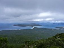 From Mt Maria - the Isthmus